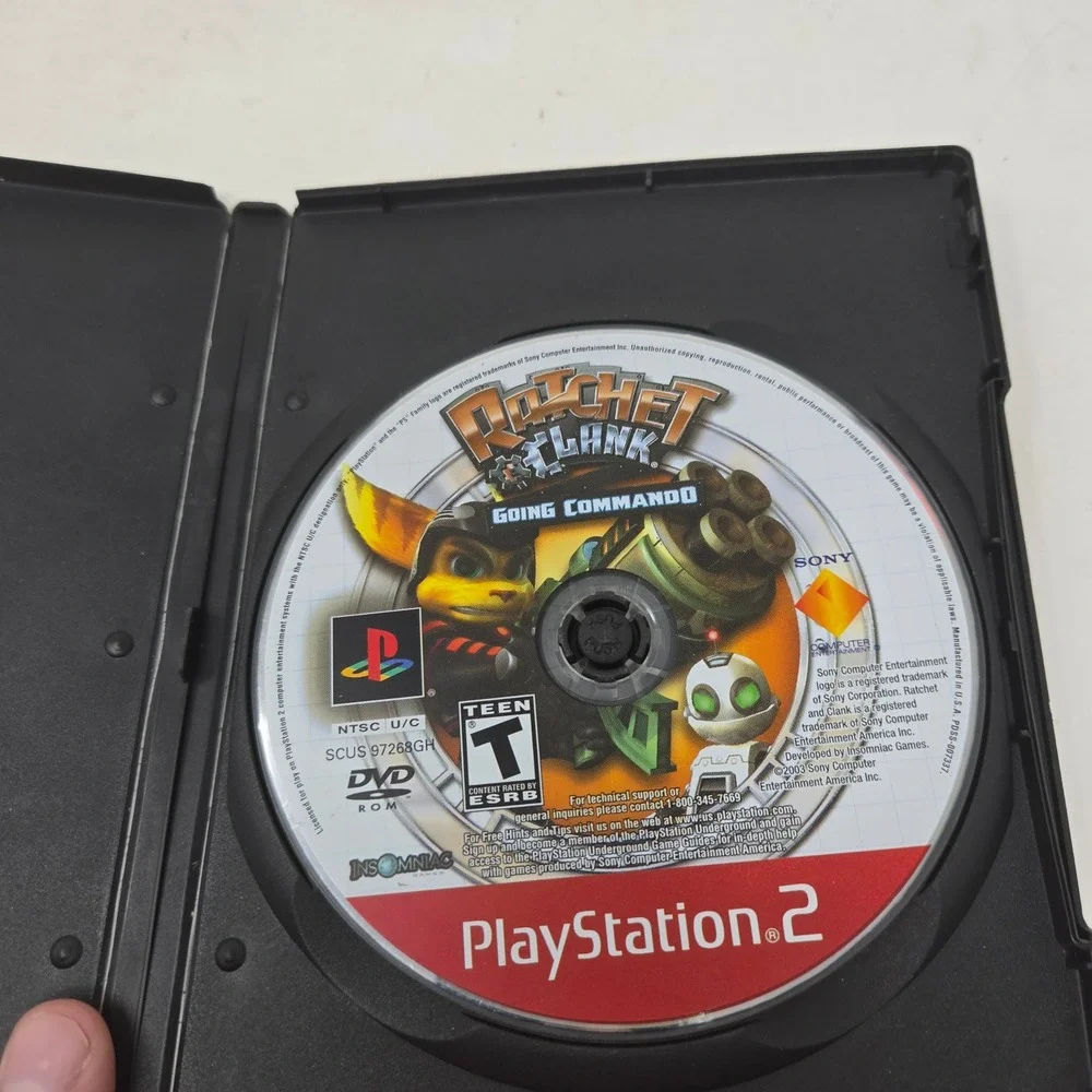 Ratchet & Clank Going Commando Sony PlayStation 2 PS2 Greatest Hits SCUS-97268GH